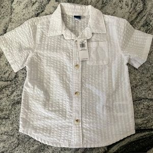 White Button Up l 18-24mo NWT
